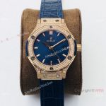 Luxury Swiss Replica Hublot Classic Fusion Ladies Watches Rose Gold Diamond_th.jpg